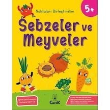 Noktaları Birleştirelim - Sebzeler Ve Meyveler +5 Yaş - Grsy-717273
