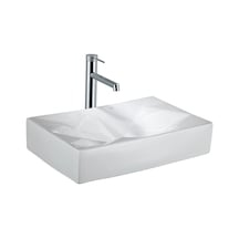 E-w2000 Tezgah Üstü Lavabo Parlak Beyaz