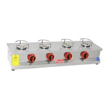 Himaksan  Endüstriyel Lpg Tüplü 4 Ocaklı Künefe Ocağı Makinesi