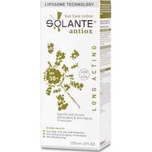 Solante Antiox Sun  Care Lotion Spf 50+ 150 ML