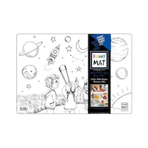 Akademi Çocuk Funny Mat Uzay Araştırmacıları 33.5X48Cm