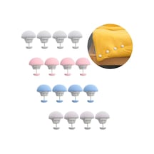 8 Adet Gri-4/8/12/16 Adet Mantar Nevresim Klipsi Kaymaz Yorgan Battaniye Klipsi Yatak Çar Klipsi Bir Anahtar Ev Gereçleri 47120430