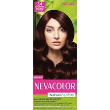 Neva Color Saç Boyası Seti 3.4 Koyu Kestane 8698636612159