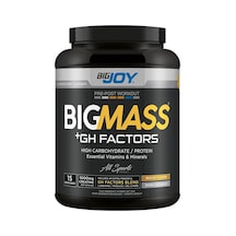 Bigjoy BIGMASS Gainer GH FACTORS 1500g  Bisküvi