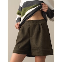 Xint Haki Regular Fit Şort 275388