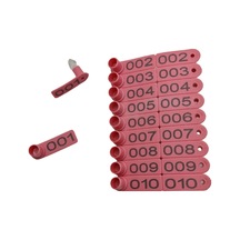 50 Adet Pembe Renk Kuzu Küpesi Parmak Küpe + Pens Ucu Hediyeli