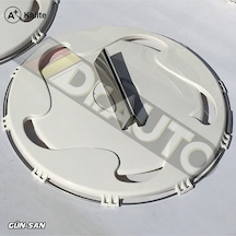 19.5 İnç Piramit Model 20cm Fırfırlı Jant Kapağı 6'lı Takım