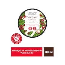 Urban Care Coconut Coffee Yenileyici ve Pürüzsüzleştirici Vücut Kremi 200 ML