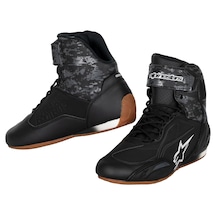 Alpinestars Alpimestars Faster 3 Motosiklet Ayakkabı Siyah-gri