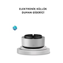 Sigara Dumanı Ve Koku Giderici Hava Temizleyici Küllük - 2 Katmanlı Filtreli