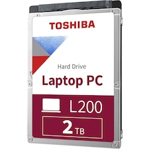 Toshiba L200 HDWL120UZSVA 2.5" 2 TB 5400 RPM SATA 3 HDD