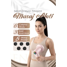 Selülit Önleyici Masaj  Cihazı Titreşimli Vücut Masaj Aleti Pembe