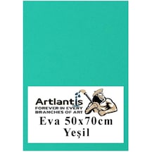 Yeşil Eva 50x70 Cm 1 Adet Eva Süngeri Okul Kreş Anasınıfı Elişi Etkinlikleri