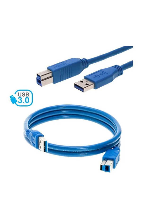 1.5 Metre 1.5mt Usb 3.0 Yazıcı Printer Kablosu Yüksek Hız Usb 3.0 Type-b Bağlantı Data Kablosu