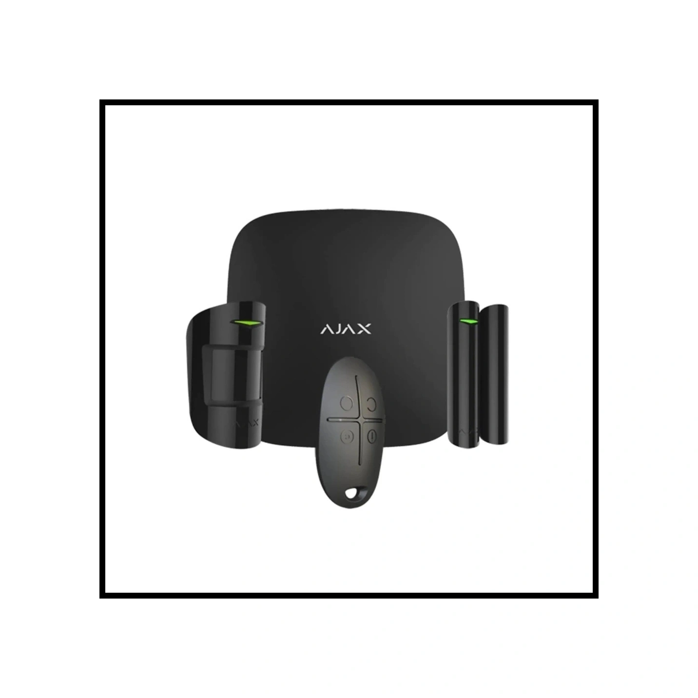 Ajax Starterkit 4g, Kablosuz, Alarm Kiti, Siyah