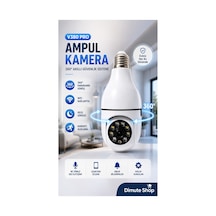V380 Pro Ampul Kamera 360 Wifi Güvenlik Kamerası Gece Görüşlü Hareket Sensörlü - 888554929