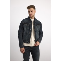 Vigoss Actıon Erkek Denim Ceket 96234-73539 Gri - Mavi