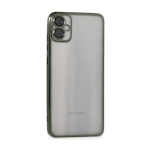 Samsung Galaxy A05 Uyumlu Kılıf Lensli Silikon - Yeşil