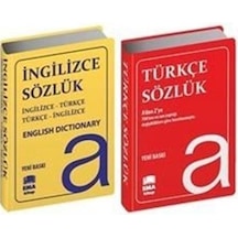 İngilizce-Türkçe Sözlük ve Türkçe Sözlük (2 Kitap Set Biala Ka...