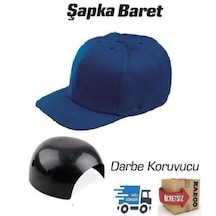 Lacivert Kep Baret – Şapka Baret – Güvenlik Şapkası