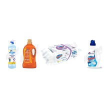 Bingo Oksijen 750 Ml +giysi Şampuanı 3lt + Yüzey Tem.havlusu 96'lı + Beyazlar İçin Sıvı Det. 2600 Ml 4'lü Set Diğer