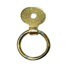 Halkalı Tablo, Çerçeve Askısı, Küçük, 15x28mm, Sarı - 1 Adet Çok Renkli