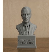 Gazi Mustafa Kemal Dekoratif 15 Cm Atatürk Büstü Ofis Ve Ev İçin Şık Hediyelik