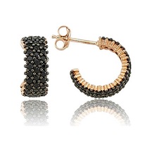 Blackcraft 925 Ayar Gümüş Tamtur Siyah Taşlı Küpe Bc-19a193 Blackcraft 925 Ayar Gümüş Tamtur Siyah Taşlı Küpe Bc-19a193