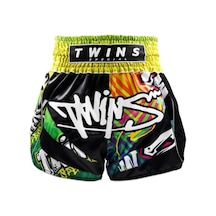 Twins Tbs-graffıtı Muaythai Şortu Siyah