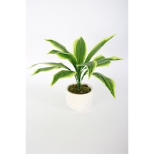 Uzun Yapraklı Yapay Bitki 42 Cm Model-10
