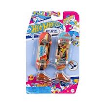 Hot Wheels Skate Retro Temalı İkili Parmak Kaykay Ve Ayakkabı Pak