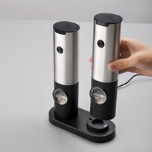 Didadodo Model B2 Basmalı Düğme Kuru Pil Karabiber Öğütücü, Elektrikli