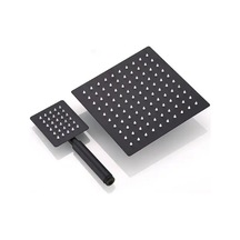 Fawer 304 Paslanmaz Siyah El Ve Tepe Duş Başığı Siyah