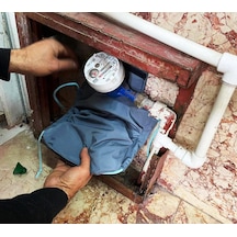 Ev Su Saati Sayaca Kar Kış - Don (Donmaya) Karşı Koruma Isı Ceket