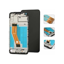 Samsung A11 Dokunmatik Ekran Servis Çıtalı Siyah
