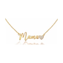 Çelik Mama Kolye Gold Çelik Mama Kolye Gold