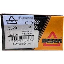 Beşer 3820 Ducato Arka Balata / Ön Fren Balatası Partner-Berlingo