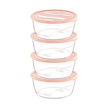 Northcity Krizma Yuvarlak Saklama Kabı 4 Lü No:1 Royaleks-çnk2153