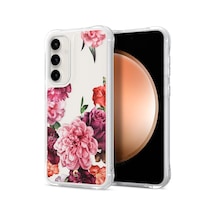 By S23 Fe Kılıf Cecile Rose Floral - Acs06386 Diğer