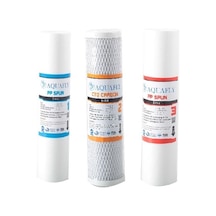 AQUA FLY Su Arıtma Cihazı Filtresi 3lü Set Arıtıcı Filtresi AÇIK KASA CİHAZ UYUMLU