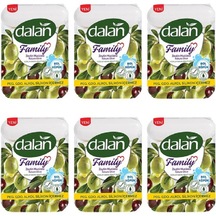 Dalan Family Zeytinyağlı Sabun 4 x 75 Gr Zeytin Mucizesi x 6 Pake