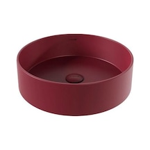 Creavit Loop LP145-00BR00E-0000 Yuvarlak Çanak Lavabo Berry 45 CM