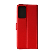 Samsung Galaxy Uyumlu A91 / S10 Lite Trend S Plus Kapaklı Kılıf - Kırmızı Bzsxx00 1