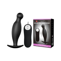 Truva Shop Pretty Love 12 Titreşimli Kumandalı Anal Stimülatör Zenci Anal Plug Tıkaç Stimülatör