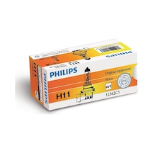 H11 Phılıps Halogen + 30 Fazla Işık Ampül 1 Adet I