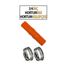 3/4'inç Hortum Eki Ve 2 Adet Kelepçe