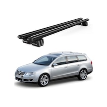 Pençe Volkswagen Passat Variant B6 2005-2010 Uyumlu Siyah Ara Atkı Port Bagaj Tavan Barı