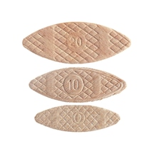 Mıx 1000 Nr. 0 10 20 Holzplättchen 1000 Stück