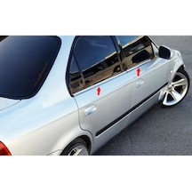 Honda Civic Krom Cam Çıtası 4 Parça 1996-2001