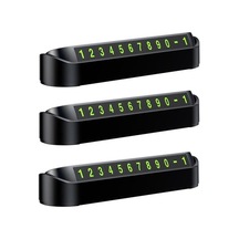 3 Adet Araç Park Numaratör Telefon Numaratörü Aç Kapa Sistemi